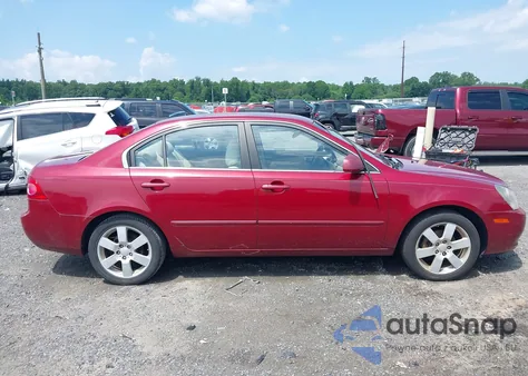 2008 Kia Optima Lx V6 из США, поврежденный, VIN KNAGE124485222316